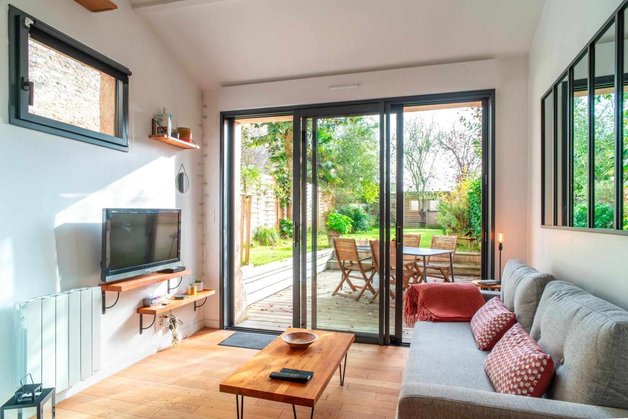 Escale Jardin - Joli Apt Proche Gare Avec Jardin Vannes Extérieur photo